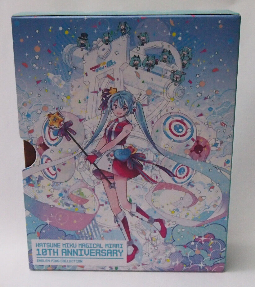 Hatsune Miku Magical Mirai 10th Anniversary emblem pins collection