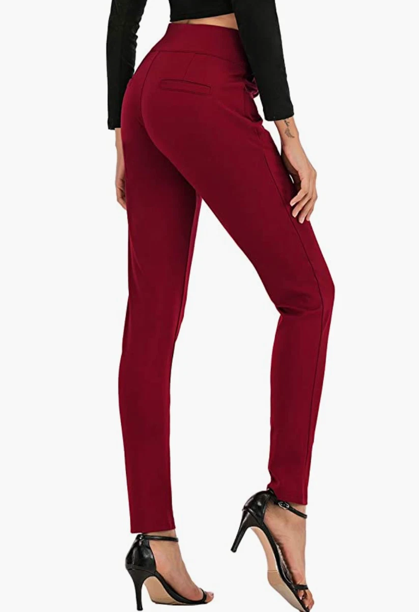 Buy neezeelee Dress Pants for Women Comfort Stretch Slim Fit Leg