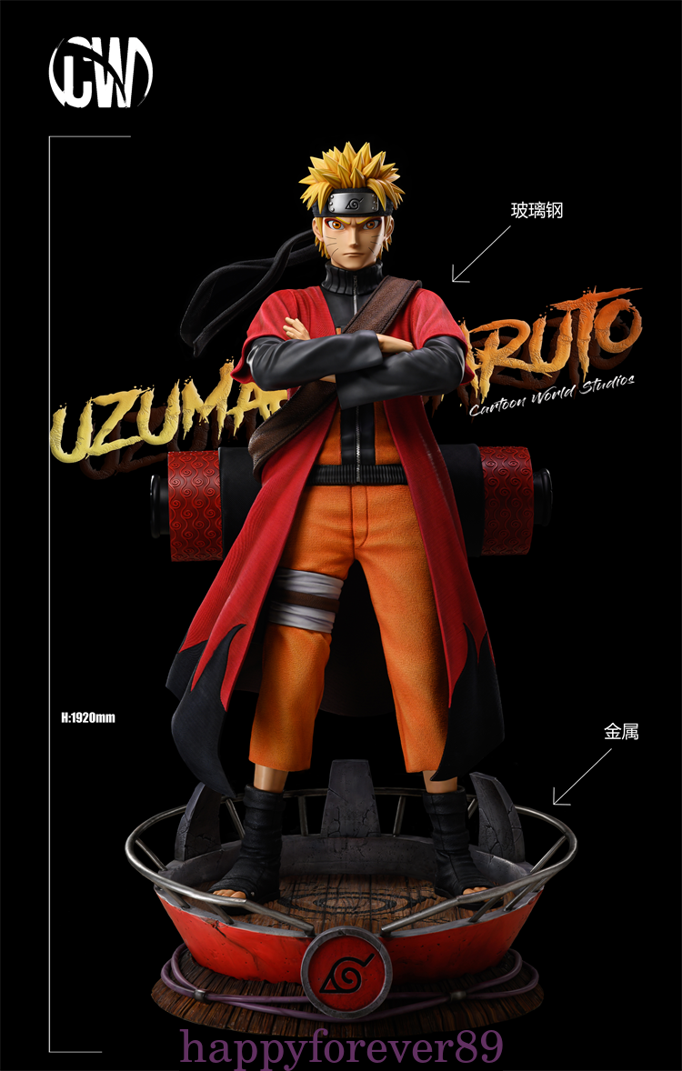 naruto sage mode life size statue