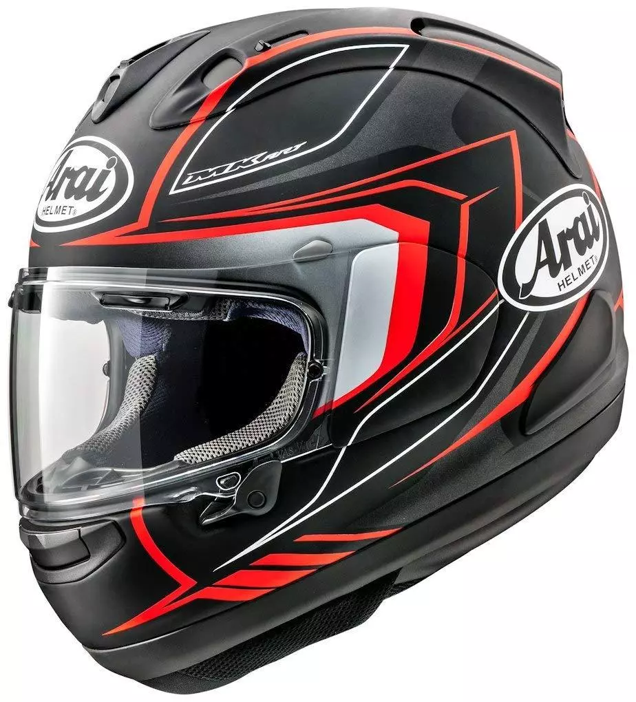 Monarca dinero acortar Arai full face helmet RX-7X CORSAIR-X BRACKET RX-7V MAZE black Casque casco  Hel | eBay