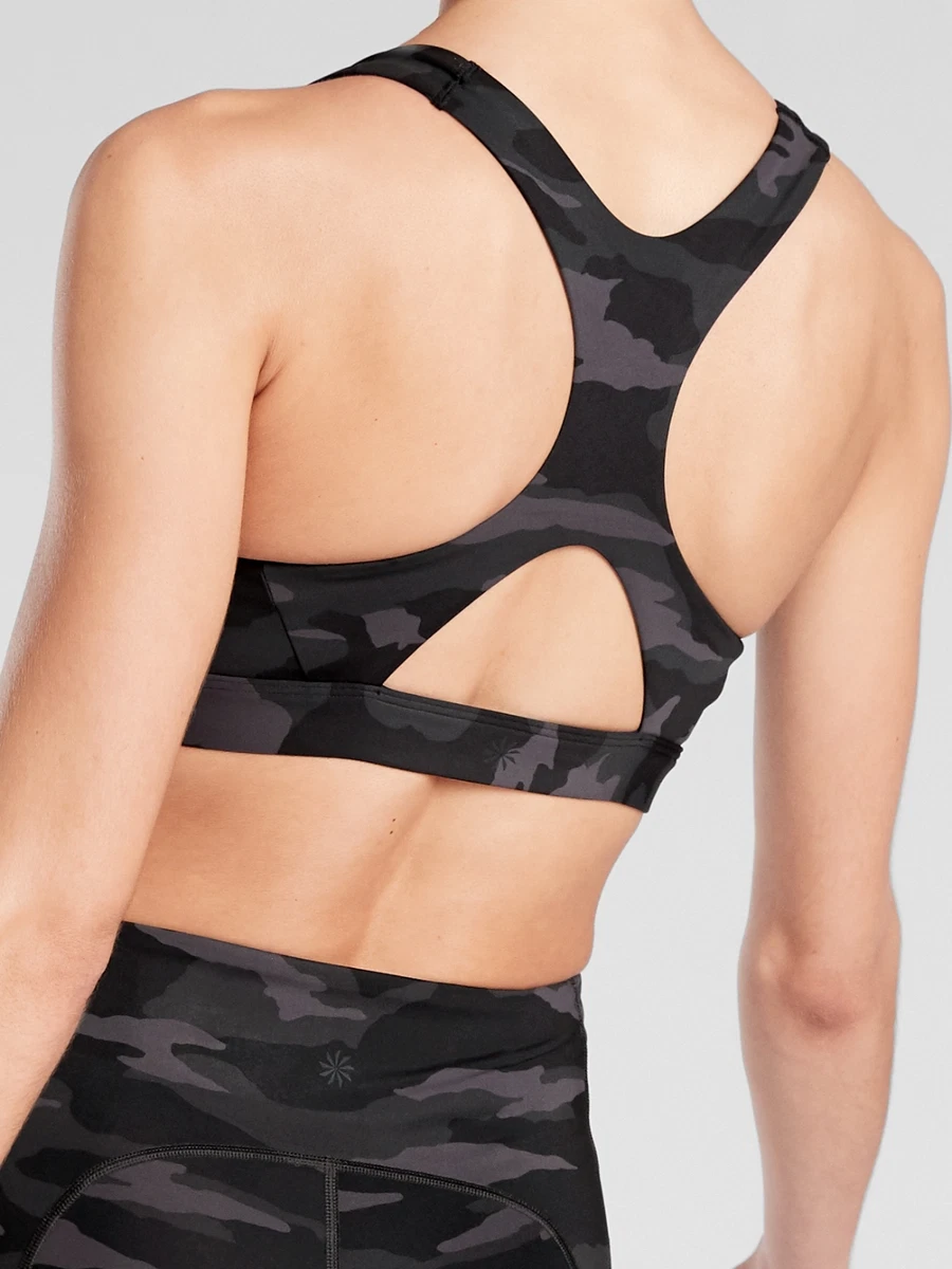 Athleta camo sale bra