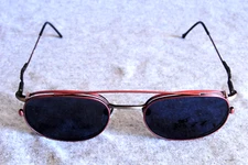 jazz 75 by europa 48-18 140 eyeglasses frames with clip on sunglasses italy