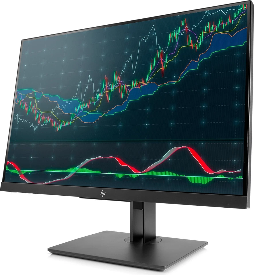 HP Z24n G2 24 Zoll Monitor IPS WUXGA 1920x1200 DP HDMI DVI USB-C 5,8ms schwarz - Bild 4 von 4