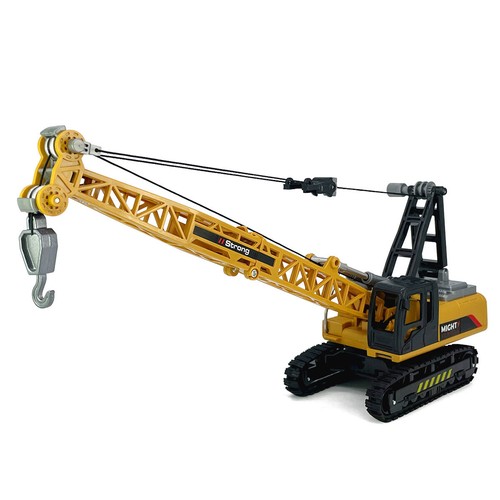 Crane Truck Toys for Boys 1:50 Construction Vehicle Model Kids Gifts Yellow - Picture 6 of 10