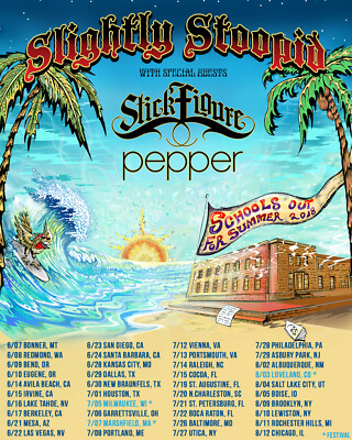 SLIGHTLY STOOPID/STICK FIGURE/PEPPER 