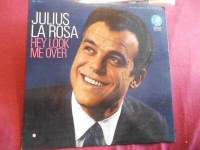 Julius La Rosa (3697) Hey Look Me Over 1967 MGM Records SE-4437 US-Pressung