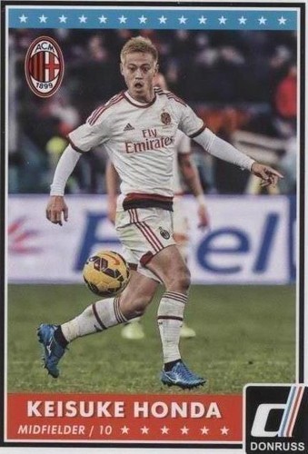 Panini WCCF JT A10/17 2011-2012 本田圭佑 (Keisuke Honda) Japan Pre