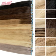 Tape In Hair Extensions 100 Human Hair Double Drawn Thick Invisible Skin Wefts