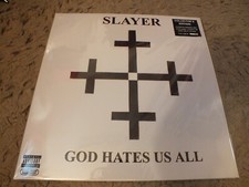 POSTER+INSERT+12"Slayer – God Hates Us All NEW VINYL