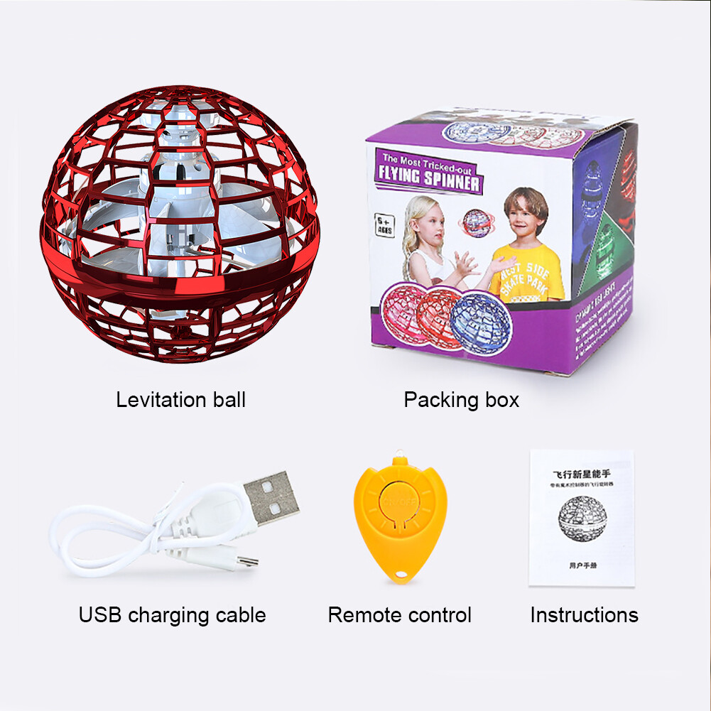 Pro Flying Ball Space Orb Magic Mini Drone UFO Boomerang Ball Boy Girl