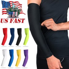 1Pair Sports Arm Sleeve Summer Running UV Protection Basketball Sunscreen Bands