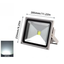 50w Led Outdoor Flood Light Waterproof Square Lawn Security Spot Light Dc12-24v