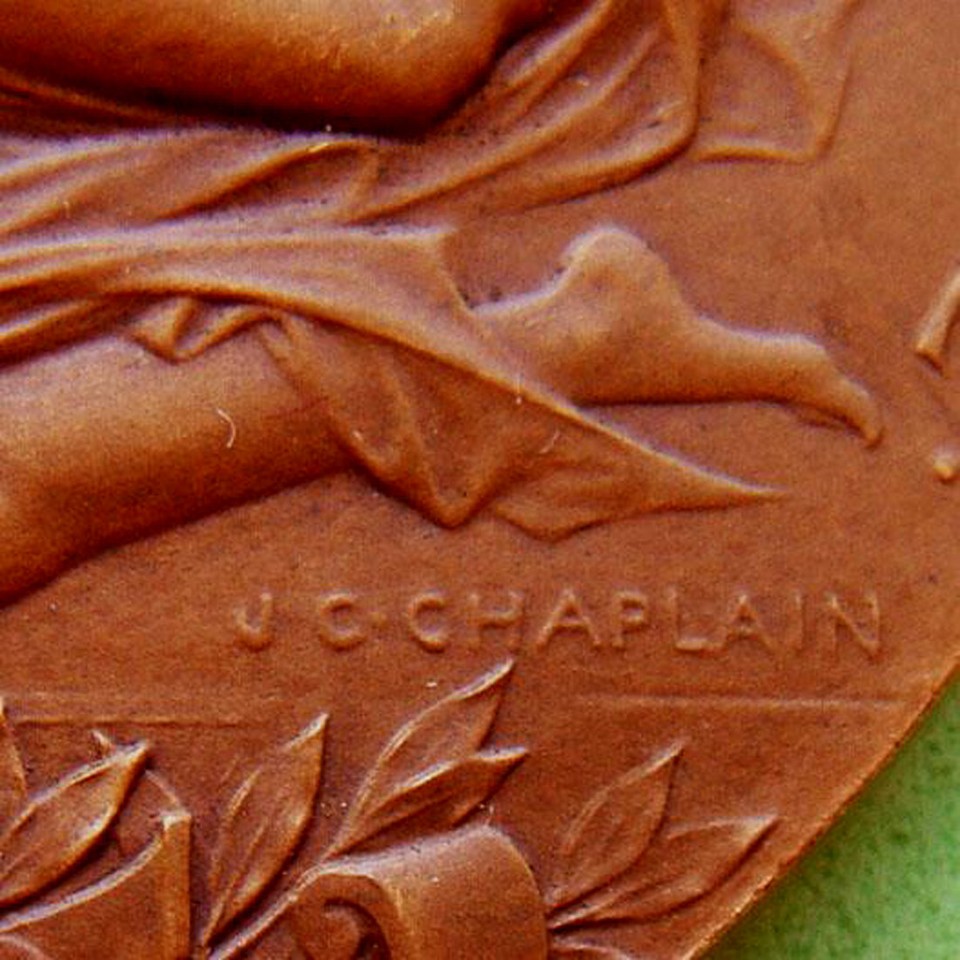 1900 Paris France Exposition Universelle Internationale bronze award