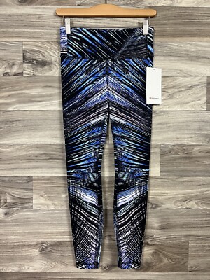 Lululemon Speed Wunder Tight 28” Nulux Tropics Blue Black TWUB