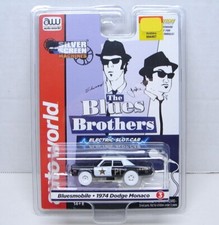 Auto World Blues Brothers '74 Dodge Monaco POLICE CAR - iWheels HO SLOT CAR NEW