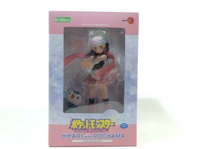 Kotobukiya ポケットモンスター Hikari with Pochama Pokemon Series Hikari with Pochama Piplup 1/8 Complete Figure