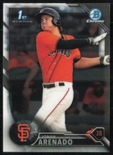 Jonah Arenado 2016 Bowman Chrome Prospects #BCP240 San Francisco Giants