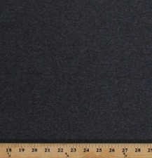 Premium Ponte' Double Knit Heather Gray Poly/Spandex Fabric by the Yard D352.13