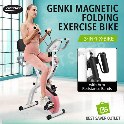 Folding Exercise Genki Exercise Bike Manual Genki Magnetic Folding