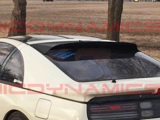 IONIC DYNAMICS 300zx 2+2 FG ROOF-WINDOW SPOILER. Unpainted. FREE