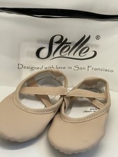 Stelle Pink Ballet Slippers Shoes Flats Kids Girls Size 5MT - NIP