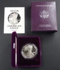 1991-S Proof American Silver Eagle Dollar $1 Box & COA US Mint Bullion OGP
