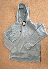 New Under Armour Hoodie Girls Size Juniors Medium Pullover Hoodie Blue NWT