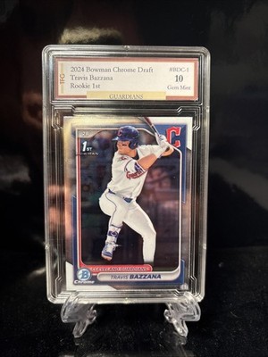 2024 Bowman Chrome Draft Travis Bazzana Rookie 1st #BDC-1 GEM 10