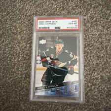 Upper Deck Series 2 Kirill Kaprizov #451 Young Guns PSA 10 *read description*
