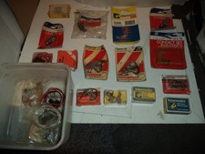 Contact Set Austin Morris Mini job lot spare parts New Old Stock Used Autojumble