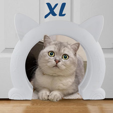 Large Cat Door Interior Door, XL Indoor Cat Door, Pet Doors for Cats, Kitties an