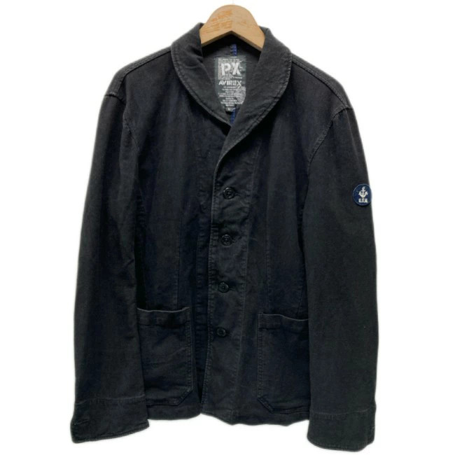 Used Avirex Coverall Work Jacket Outer Denim Duck… - image 1