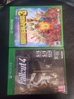 LOT OF 2: BORDERLANDS 3 + FALLOUT 4 (Xbox One) NICE/ NO DLC