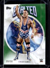 2025 Topps Exalted Chad Gable Green #/50