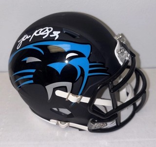 Luke Kuechly Carolina Panthers Signed Autograph Mini Helmet Beckett