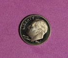 1997-S ROSELVET ONE DIME #P35363