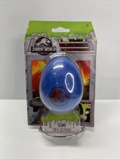 Jurassic World Park 3.85oz Slime Blue Dinosaur Egg Ages 3+ What Kids Want Amblin