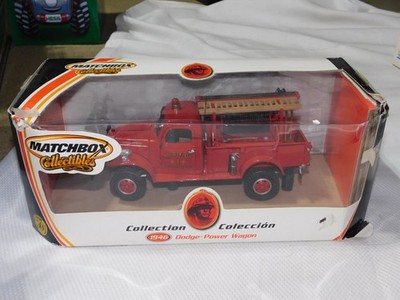 Matchbox Collectibles 1:24 1946 Dodge Power Wagon Fire Truck Limited Edition #1