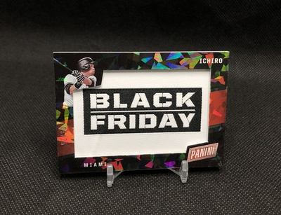 #ad 2017 Panini Black Friday ICHIRO 25 “BLACK FRIDAY” PATCH CRACKED ICE SSP #BF IC $49.95