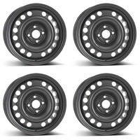 4 Alcar Stahlfelgen 6.0Jx15 Zoll ET43 4X100 FüR Opel Meriva Tigra 4Er Satz