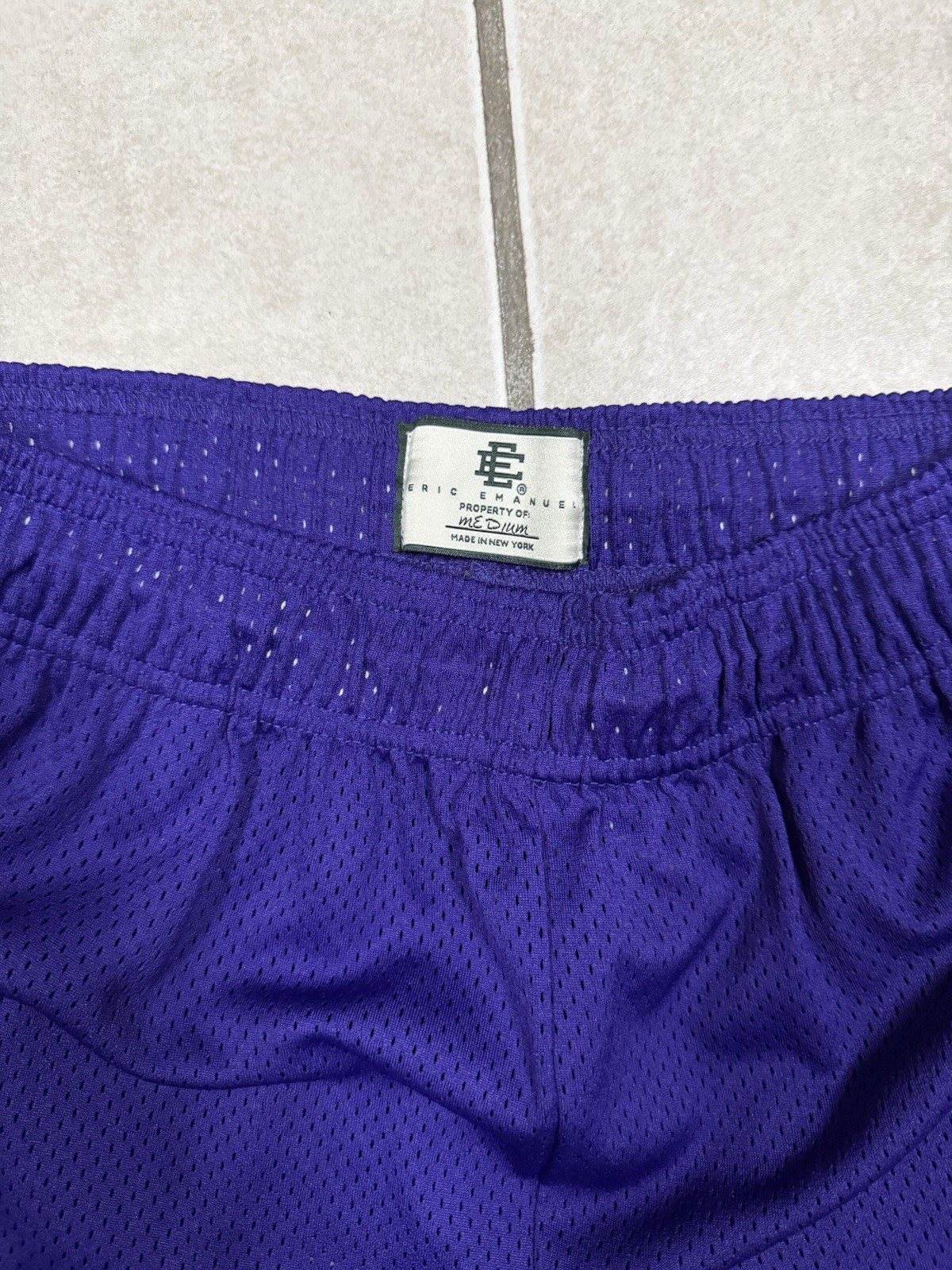 Eric Emanuel EE Basic Shorts Purple (100% Authent… - image 3