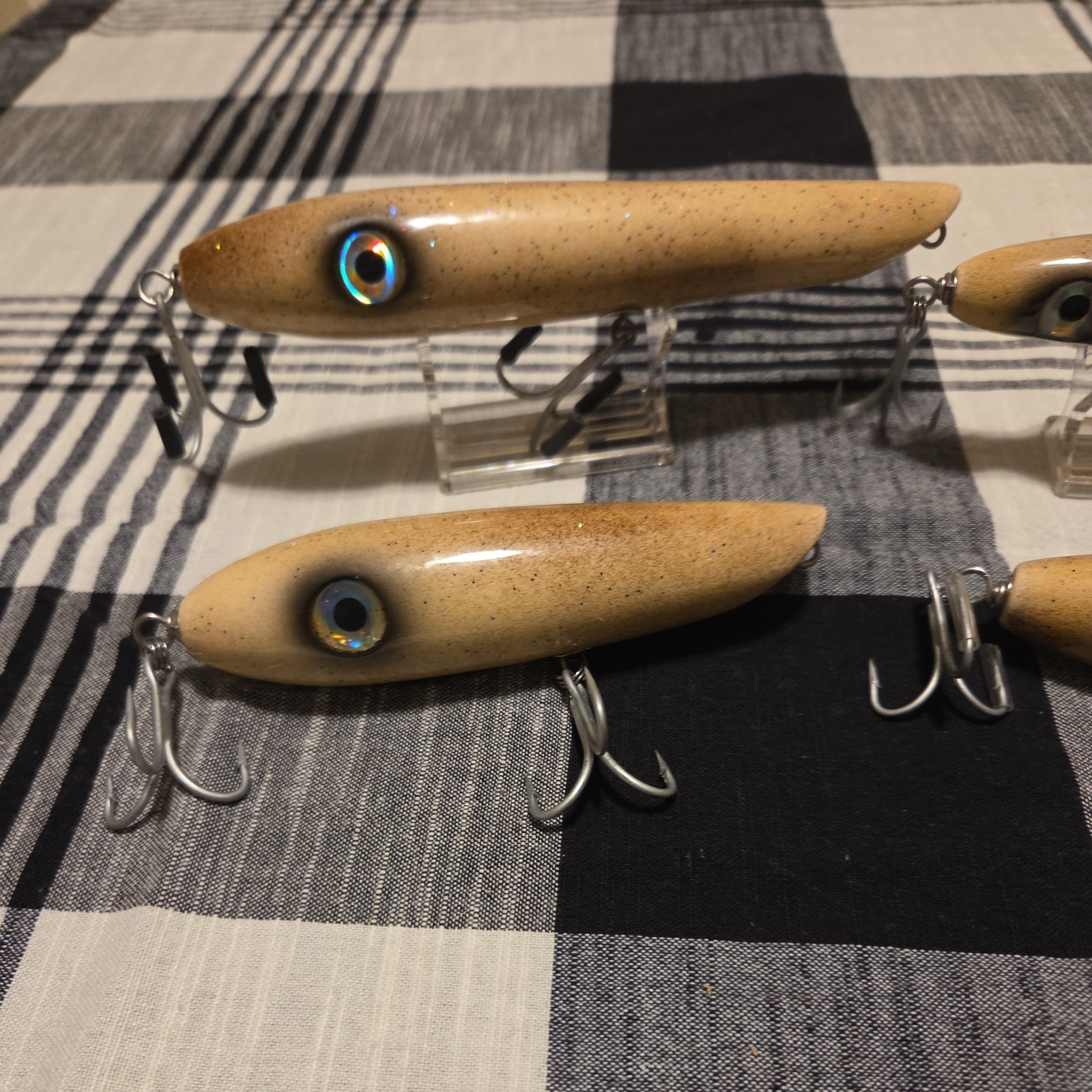 Afterhours Custom Plugs Small Swimmer Lures Lot Of 4 Striper Surf Fishing lures - Image 4