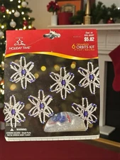 Holiday Time The Beadery Celestial Orbits Ornament Kit W5236 Makes 6 New Sealed
