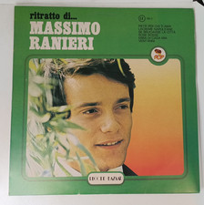 MASSIMO RANIERI - Ritratto di LP 33 giri compilation best of meglio di
