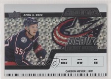 2022 Credentials Debut Ticket Access Horizontal 804/999 Tier 1 Carson Meyer 0hv6