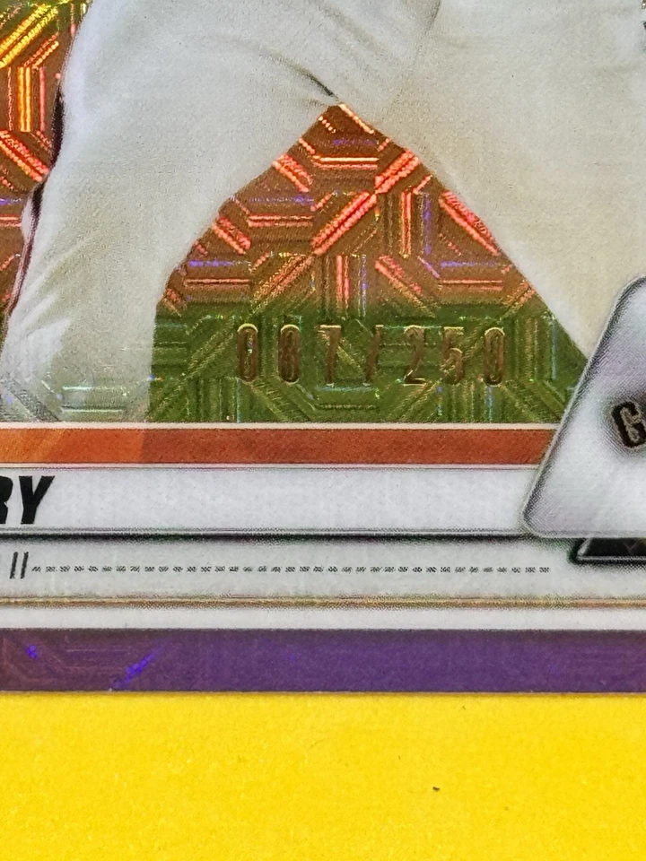 2020 Bowman Chrome - Prospects Seth Corry #BCP-242 Purple Refractor /250 (RC) - Image 3 of 3