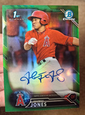 2016 BOWMAN CHROME PROSPECTS AUTOGRAPHS JAHMAI JONES GREEN REFRACTOR /99 #BCAP-J