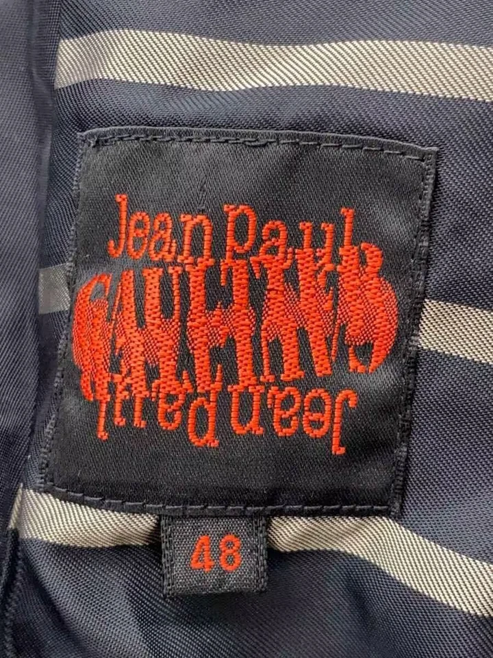 Abrigo de plumón Jean Paul Gaultier negro 48 usado Foto 3 de 4