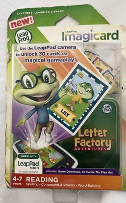 LeapFrog Letter Factory Adventures Learning Game Kit Works With LeapPad Camera