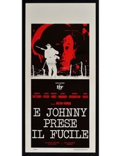 locandina E JOHNNY PRESE IL FUCILE bottoms fields hunt sutherland TRUMBO B237